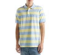 United Colors of Benetton Men's Polo 3jfpu301t Shirt, Blue, M