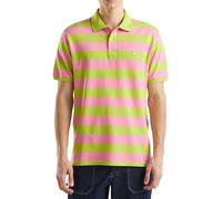 United Colors of Benetton Men's Polo 3jfpu301t Shirt, Pink, M