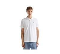 United Colors of Benetton Men's Polo Shirt M/M 3wg9u301z, White, 3XL