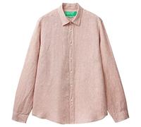 United Colors of Benetton Men's Shirt 5bku5qjg8, Beige 903, XL