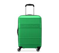 United Colors of Benetton Ribbed Hardside Expandable Luggage with Spinner Wheels, Green, Carry-On 20 Inch, United Colors of Benetton Ribbed Hardside Expandable Luggage with Spinner Wheels
