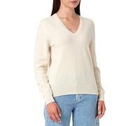 United Colors of Benetton V Neck Sweater M/L, White Cream 000, L