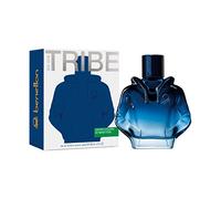 United Colors of Benetton - We Are Tribe Eau de Toilette for Men - Long Lasting - Young, Modern, Sporty and Casual Scent - Lavender, Wood, Amber and Fruity Notes - Ideal for Day Wear - 90ml