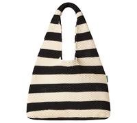 United Colors of Benetton Women Borsa 6vqfdy07u Bag, Black, Normale