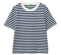 United Colors of Benetton Women's 33fnd2011 T-Shirt, Multicolour, L