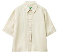United Colors of Benetton Women's 5bml5qb75 Shirt, Beige 152, XS