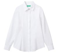 United Colors of Benetton Women's Camicia 54kxdq03b Shirt, White, XL