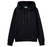 United Colors of Benetton Women's Hooded Sweatshirt, Black, L