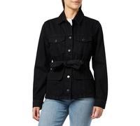 United Colors of Benetton Women's Jacket 2yo7dn02x, Black Denim 800, M
