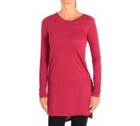 United Colors Of Benetton Womens Long sleeve round neck dress 3I65E1B75 woman - Burgundy - Size X-Small