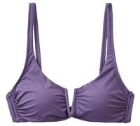 United Colors of Benetton Women's Padded Bra 3p5h5r1jz Bikini Top, Purple 66A, M