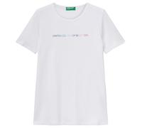 United Colors of Benetton Women's T-Shirt 3ga2e16a2, White, L