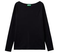 United Colors of Benetton Women's T-Shirt M/L 3096d102q, Black, M