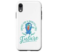 United for a Diabetes-Free Future Case for iPhone XR