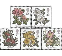 United Kingdom 1345-1349 (complete. issue.) unmounted mint/never hinged ** MNH 1991 Rosen (Stamps for collectors) plants/mushrooms
