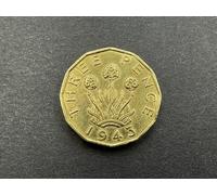 United Kingdom 3D Coin, King George VI, Various Years, Collectible British Currency