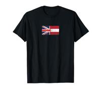 United Kingdom & Austria Flags - British Austrian T-Shirt