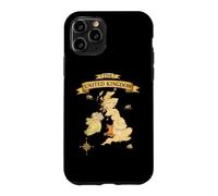 United Kingdom British Isles Map England Scotland Wales UK Case for iPhone 11 Pro