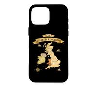 United Kingdom British Isles Map England Scotland Wales UK Case for iPhone 16 Pro Max