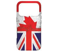 United Kingdom & Canada Flags - British Canadian Case for iPhone 17 Pro