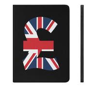 United Kingdom Currency Printed Tablet Case with Pencil Holder Unisex Slim TPU Protective Cover Compatible with iPad 2020/Pro 2020/Pro 2021/Air4/Air5