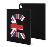 United Kingdom Currency Printed Tablet Case with Pencil Holder Unisex Slim TPU Protective Cover Compatible with iPad 2020/Pro 2020/Pro 2021/Air4/Air5