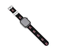United Kingdom Currency Sports Silicone Watch Band Quick Release Waterproof Replacement Strap Compatible with IWatch 38mm/40mm