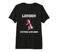 United Kingdom Distressed Flag London Pride Premium T-Shirt