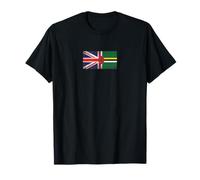 United Kingdom & Dominica Flags - British Dominican T-Shirt