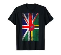 United Kingdom & Dominica Flags - British Dominican T-Shirt