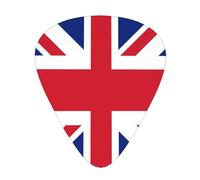 United Kingdom Flag Guitar Picks Plectrums For Guitar Bass 12 Pack