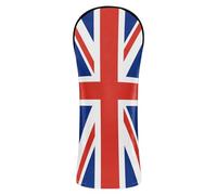 United Kingdom Flag Print Golf Club Covers PU Leather Golf Headcovers for Wood