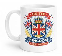 United Kingdom Great Britain Crest Patriotic Coffee Mug Gift Mug