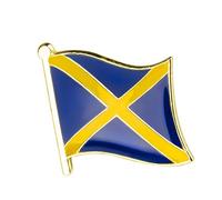 United Kingdom Great Britain Shires, Counties & Districts Flags Metal Pin Badge Brooch (Mercia)