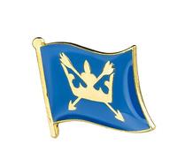 United Kingdom Great Britain Shires, Counties & Districts Flags Metal Pin Badge Brooch (Suffolk)