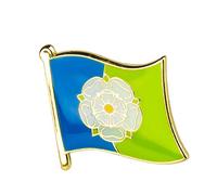 United Kingdom Great Britain Shires, Counties & Districts Flags Metal Pin Badge Brooch (Yorkshire East Riding)
