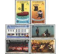 united kingdom - Guernsey 189-190,195-198 (complete.issue.) unmounted mint/never hinged ** MNH 1979 Postal, Postal Administration (Stamps for collectors) Cars/road traffic