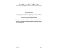 United Kingdom Internal Market Bill (House of Lords) HLB 135