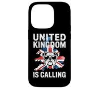 United Kingdom Is Calling British Bulldog Union Jack UK Map Case for iPhone 14 Pro