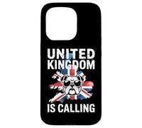 United Kingdom Is Calling British Bulldog Union Jack UK Map Case for iPhone 15 Pro