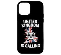 United Kingdom Is Calling Bulldog Union Jack Map Case for iPhone 12 mini