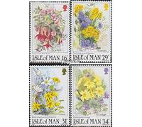 united kingdom - Isle Of Man 344-347 (complete.issue.) unmounted mint/never hinged ** MNH 1987 Wildflower (Stamps for collectors) plants/mushrooms