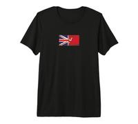 United Kingdom & Isle of Man Flags - British Manx Premium T-Shirt