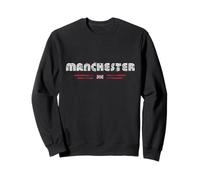 United Kingdom Manchester UK 70s 80s Retro Type Graphic Sweatshirt