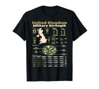 United Kingdom Military Strength Army Veteran UK Armed Force T-Shirt