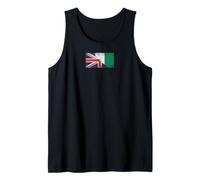 United Kingdom & Nigeria Flags - British Nigerian Tank Top