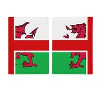 United Kingdom of England and Wales Flag Passport Holder Travel Wallet Case Cover with Card Slot for Women Men