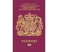 United Kingdom of Great Britain And Northern Ireland Passport: Notebook/Travel Journal - perfect for bucket list, dream journal or travel notes.