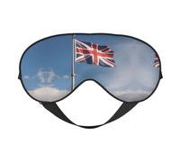 United Kingdom Print Soft Eye Mask/Sleep Eye Mask/Blackout Eye Mask, Suitable for Travel/Office/Yoga/Nap