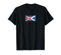 United Kingdom & Scotland Flags - British Scot, Scottish T-Shirt